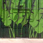 exterior jungle mural West Side Highway