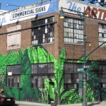 exterior jungle mural West Side Highway